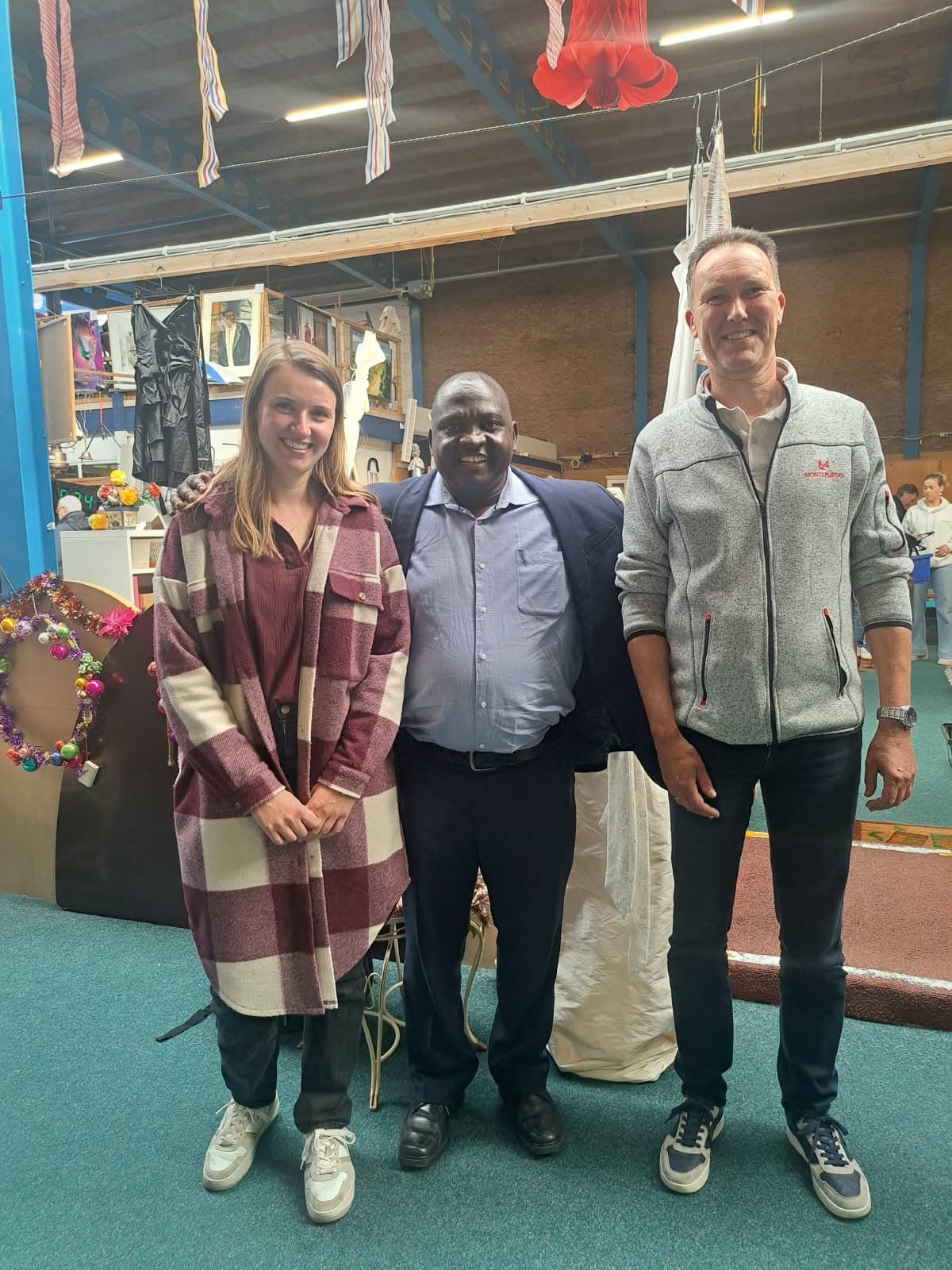 Fr Emmanuel Barongo visited KOOK Foundation in Alkmaar Netherlands