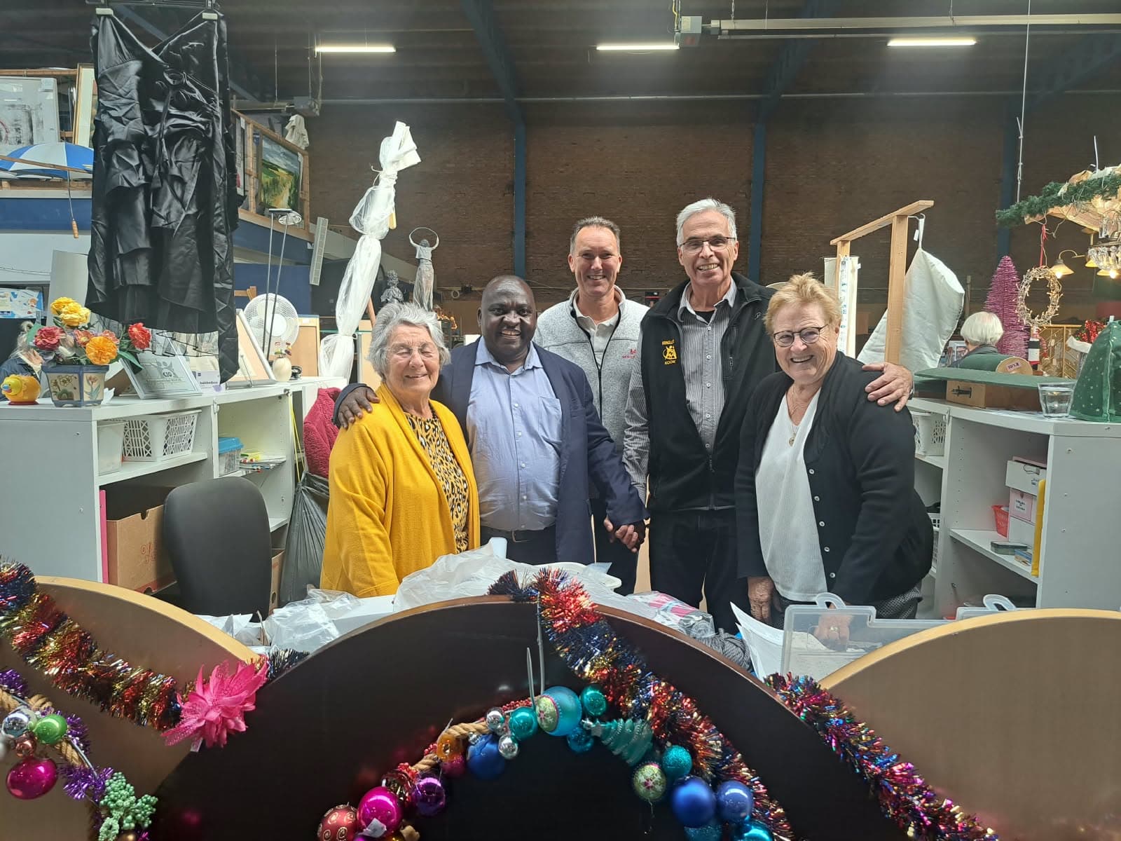 Fr Emmanuel Barongo visited KOOK Foundation in Alkmaar Netherlands