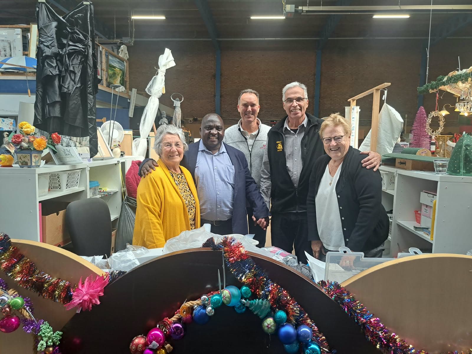 Fr Emmanuel Barongo visited KOOK Foundation in Alkmaar Netherlands
